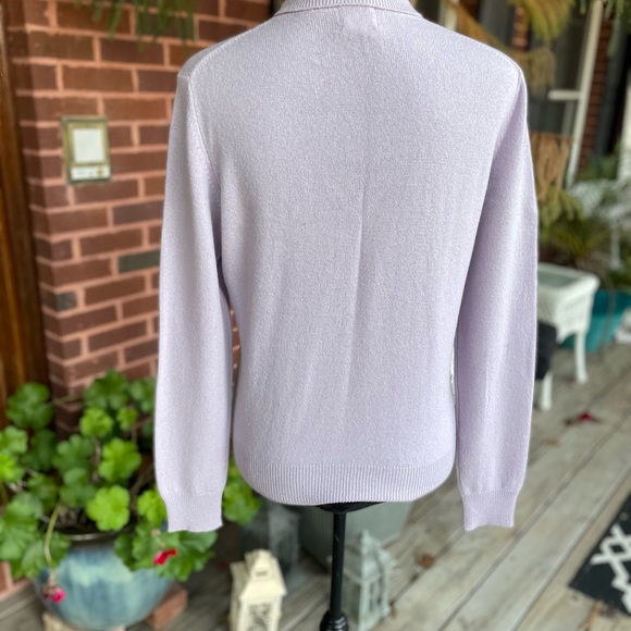 Modern Images MI Cashmere Sweater L lilac color - Picture 2 of 3